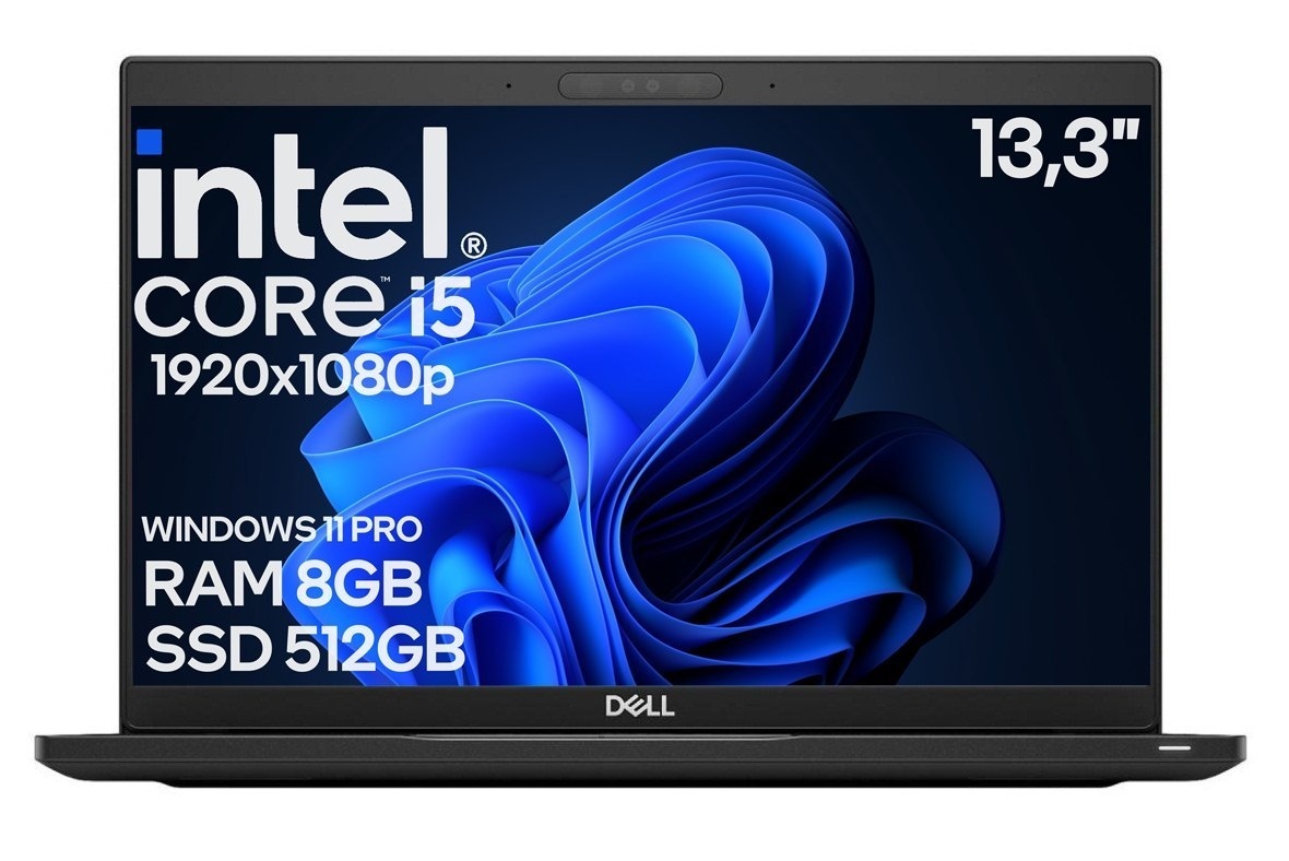 Dell Latitude 7390 Core i5 8GEN 8GB 512SSD Win11 A-